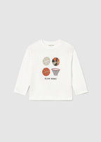 Camiseta m/l "basket"	mayoral 2060