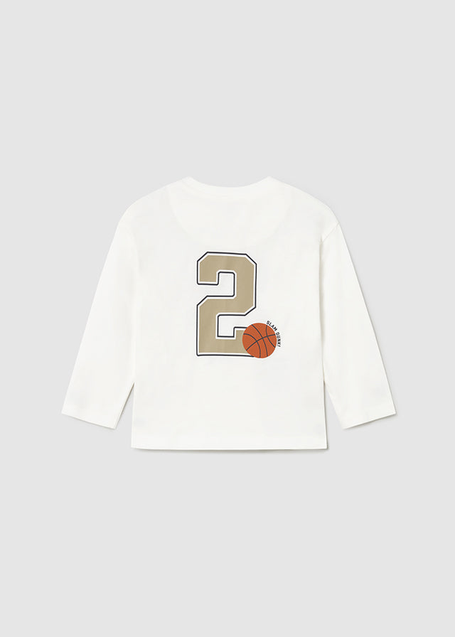 Camiseta m/l "basket"	mayoral 2060