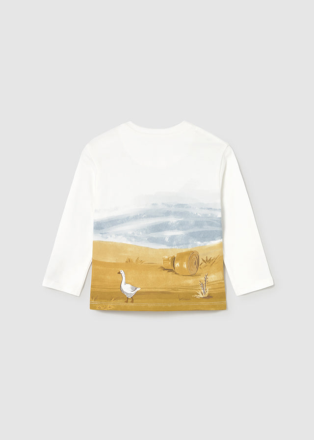 Camiseta m/l punto especial mayoral 2068