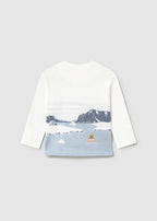 Camiseta m/l punto especial mayoral 2064