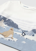 Camiseta m/l punto especial mayoral 2064
