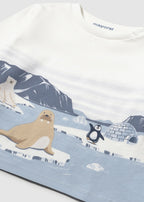 Camiseta m/l punto especial mayoral 2064
