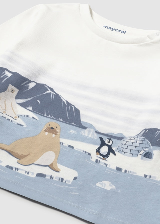 Camiseta m/l punto especial mayoral 2064