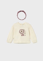 Camiseta m/l con diadema mayoral 2078