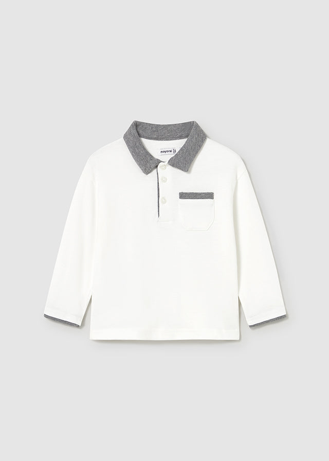 Polo m/l contrastes 2103
