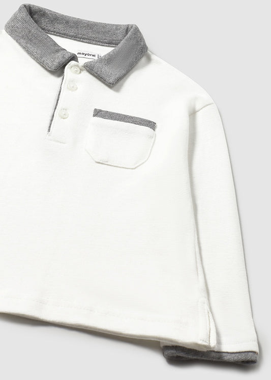 Polo m/l contrastes 2103