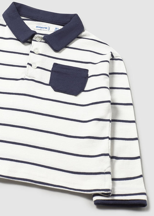 Polo m/l contrastes 2103