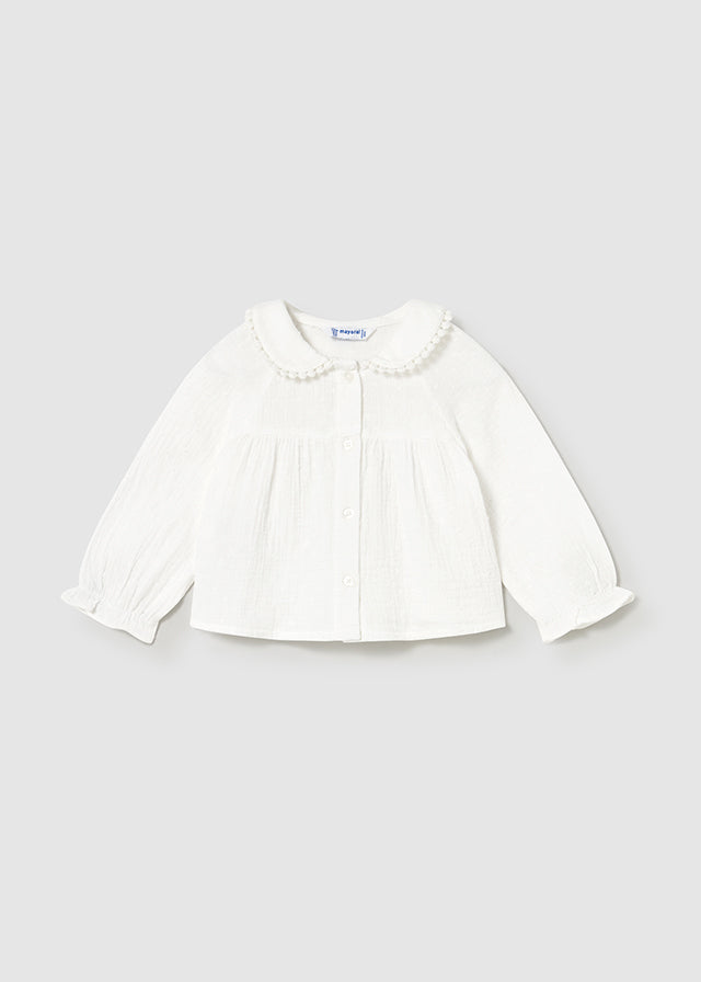 Blusa gasa plumeti mayoral 2114