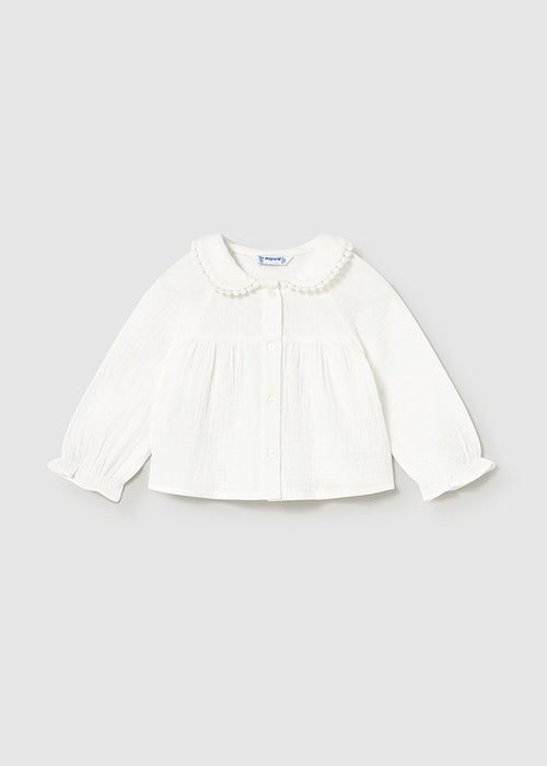 Blusa gasa plumeti mayoral 2114