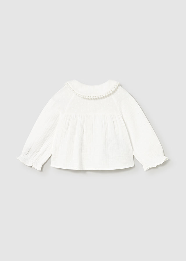 Blusa gasa plumeti mayoral 2114