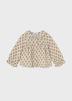 Blusa gasa plumeti  mayoral 2114
