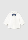 Camisa m/l pajarita  mayoral 2196