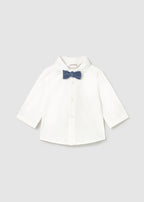 Camisa m/l pajarita  mayoral 2196