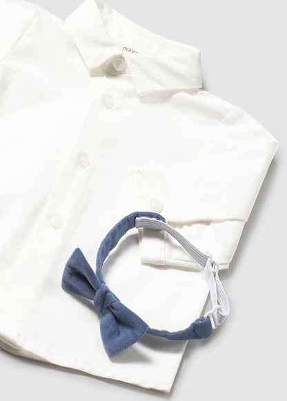 Camisa m/l pajarita 2196