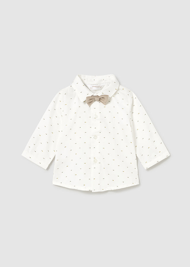 Camisa m/l pajarita 2196