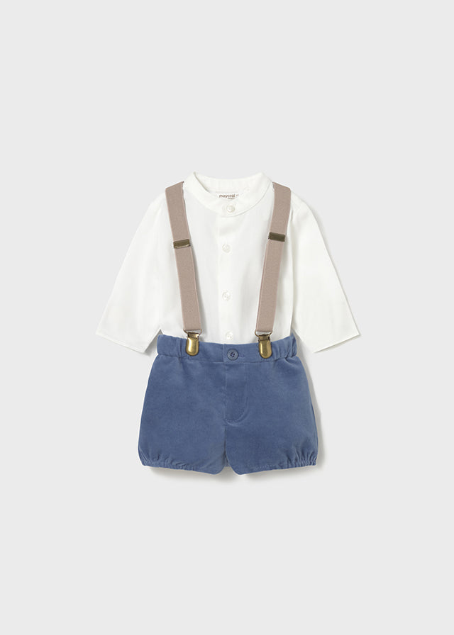 Conj. pantalon camisa tirantes 2257