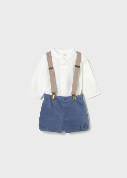 Conj. pantalon camisa tirantes 2257