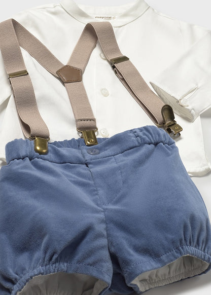 Conj. pantalon camisa tirantes 2257