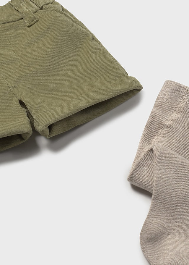 Conj. pantalon corto leotardo 2259
