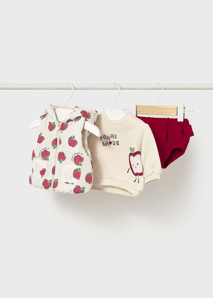 Conj. short y chaleco 2260