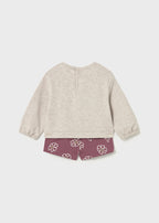 Conj. bermuda punto jacquard mayoral 2262