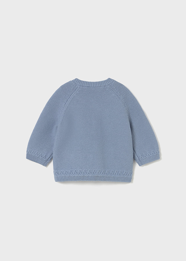 Cardigan cuello redondo tricot 2337