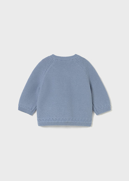Cardigan cuello redondo tricot 2337