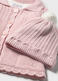 Abrigo y gorro tricot  mayoral 2412