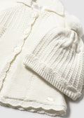 Abrigo y gorro tricot mayoral 2412