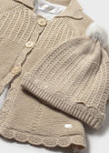 Abrigo y gorro tricot mayoral 2412