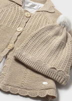 Abrigo y gorro tricot mayoral 2412