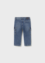 Pantalon soft denim cargo mayoral 2505