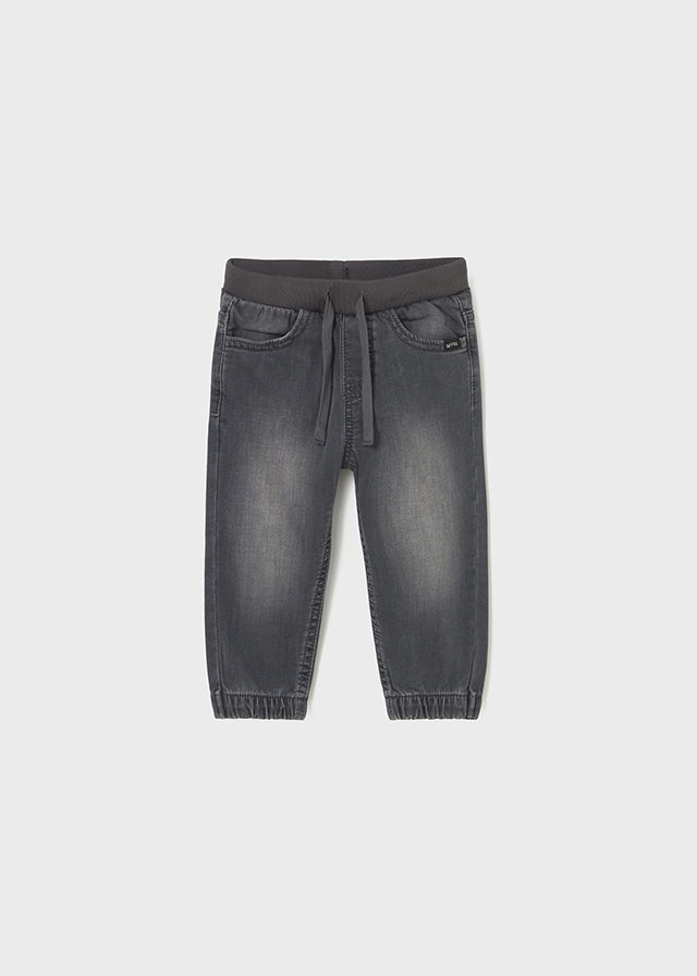 Pantalon soft denim jogger	2508