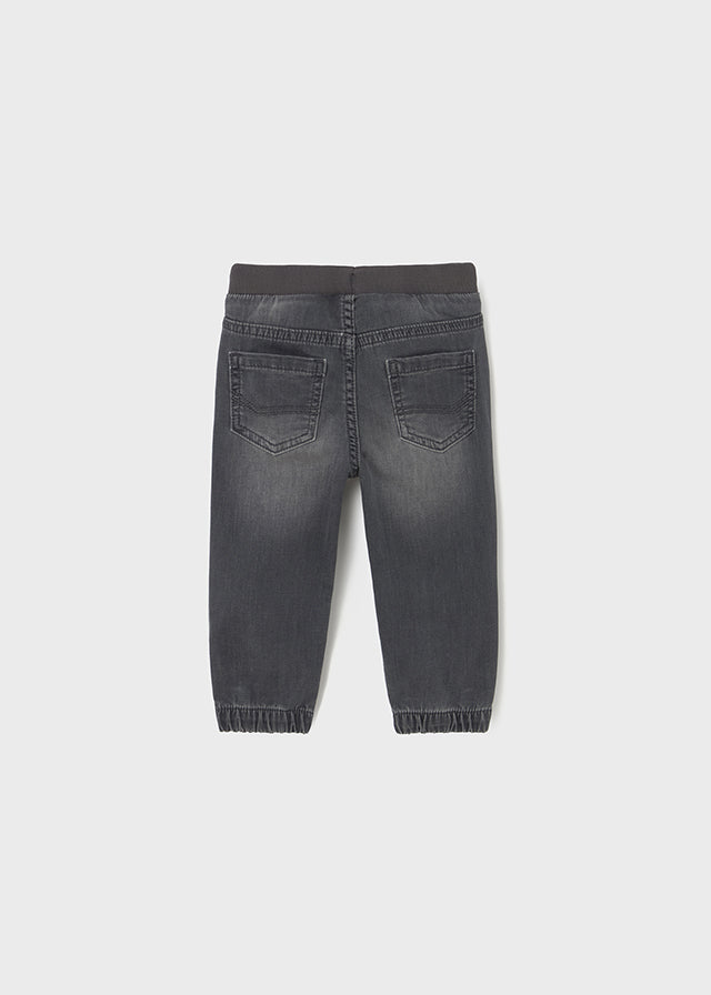 Pantalon soft denim jogger	2508