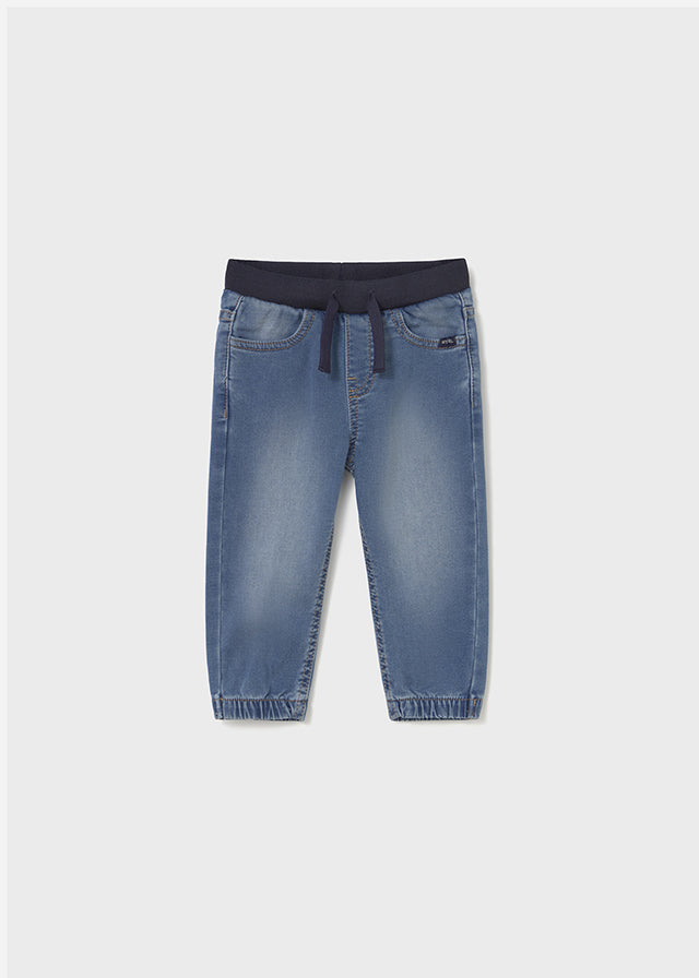 Pantalon soft denim jogger	2508