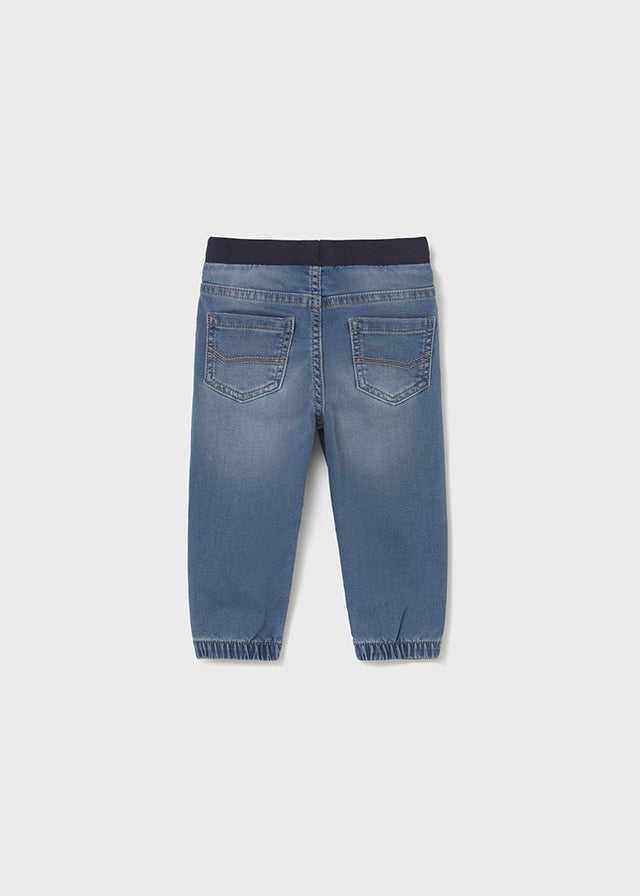 Pantalon soft denim jogger	2508