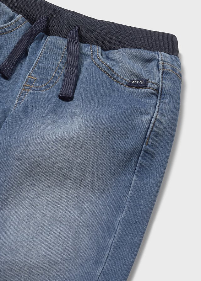 Pantalon soft denim jogger	2508