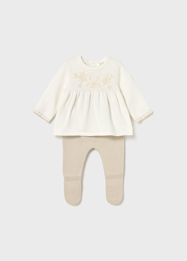 Conj. polaina tricot 2553