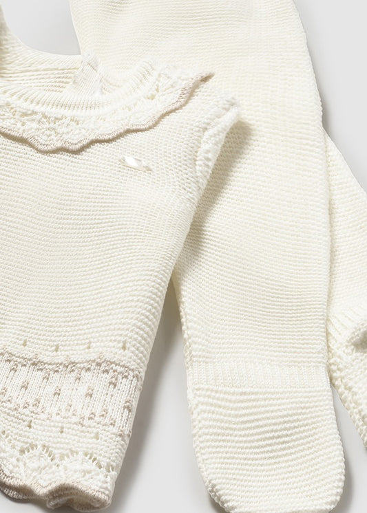 Conj. polaina y gorro tricot	2556