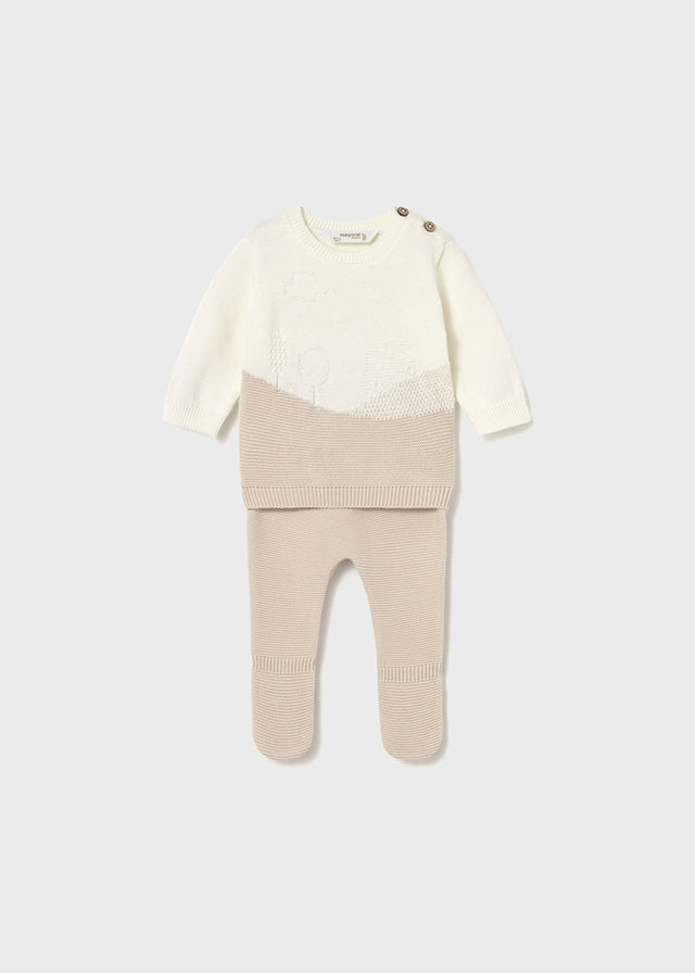Conj. polaina tricot 2563