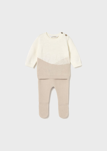 Conj. polaina tricot 2563