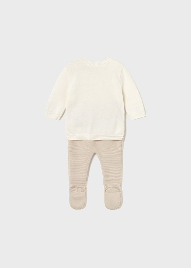 Conj. polaina tricot 2563