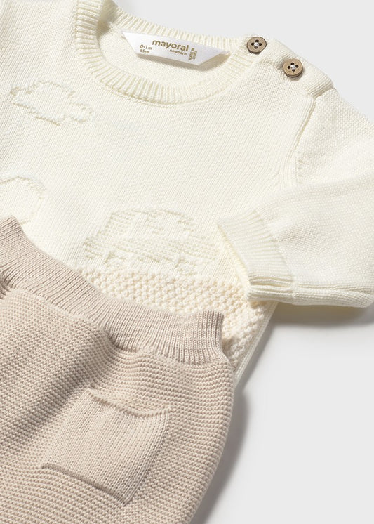 Conj. polaina tricot 2563