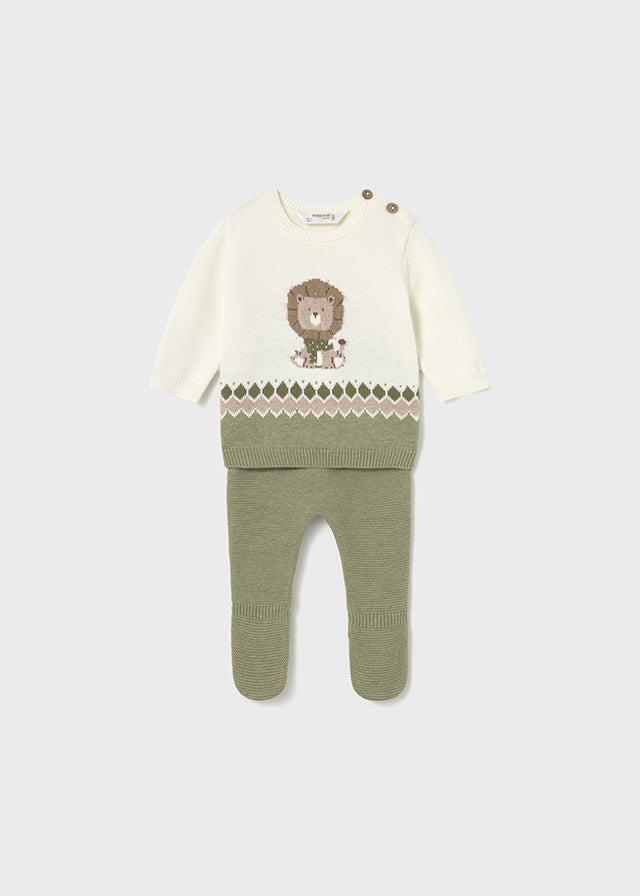 Conj. polaina tricot 2563