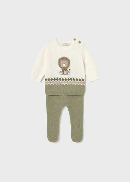 Conj. polaina tricot 2563