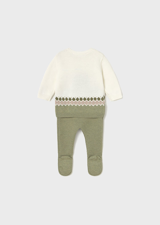 Conj. polaina tricot 2563