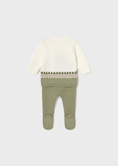 Conj. polaina tricot 2563