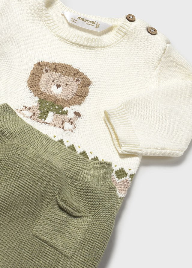 Conj. polaina tricot 2563