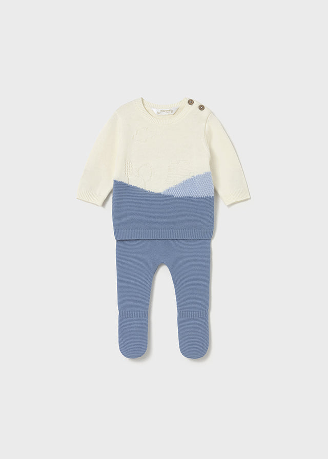 Conj. polaina tricot 2563
