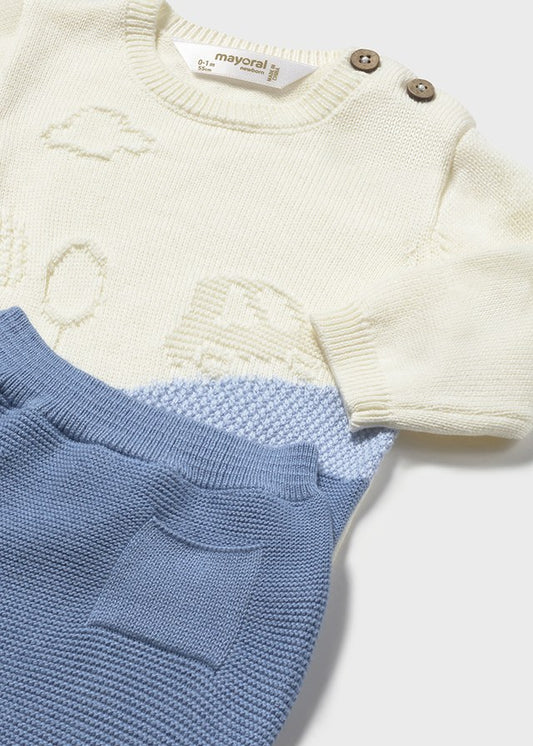 Conj. polaina tricot 2563